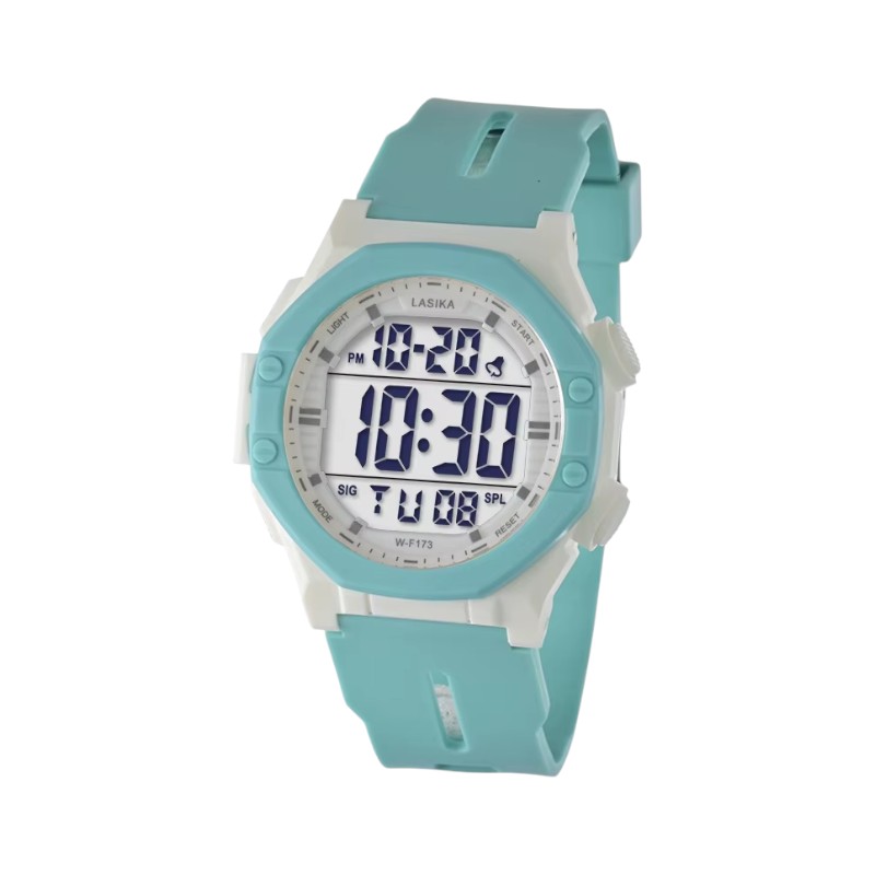 Ψηφιακό ρολόι χειρός - WF173 - Lasika - 115151 - Mint Green